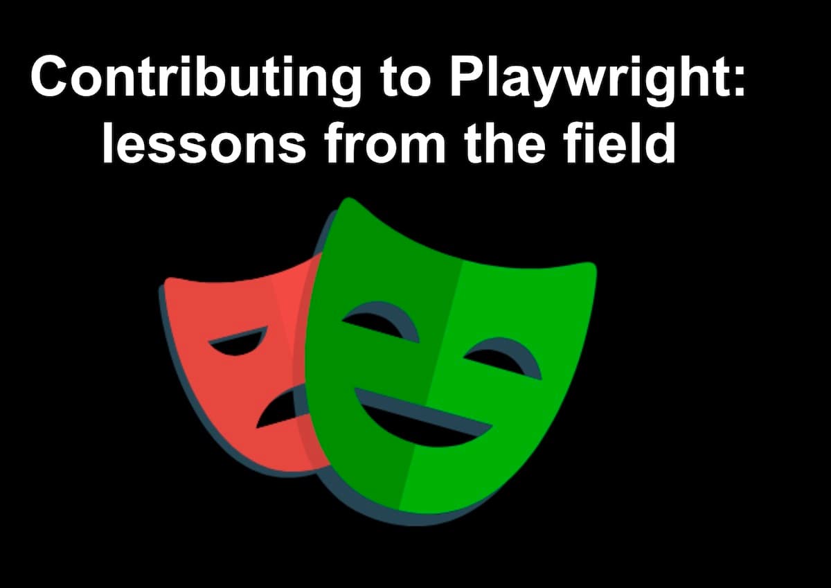 Cover Image for Contributing to an open-source testing project: Playwright